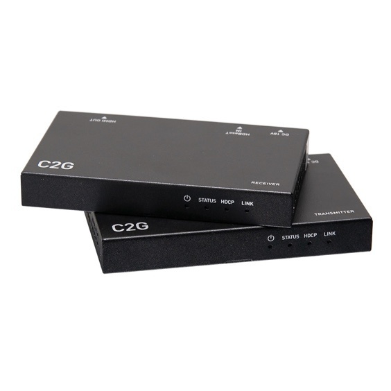 HDMI® HDBaseT Extender over Cat Box Transmitter to Box Receiver