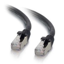12ft (3.7m) Cat6 Snagless Shielded (STP) Ethernet Network Patch Cable - Black