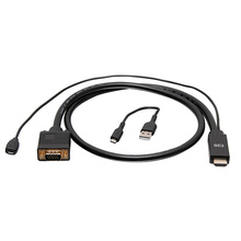 6ft (1.8m) HDMI® to VGA Active Video Adapter Cable - 1080p