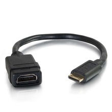 Mini HDMI® Male to HDMI® Female Adapter Converter Dongle